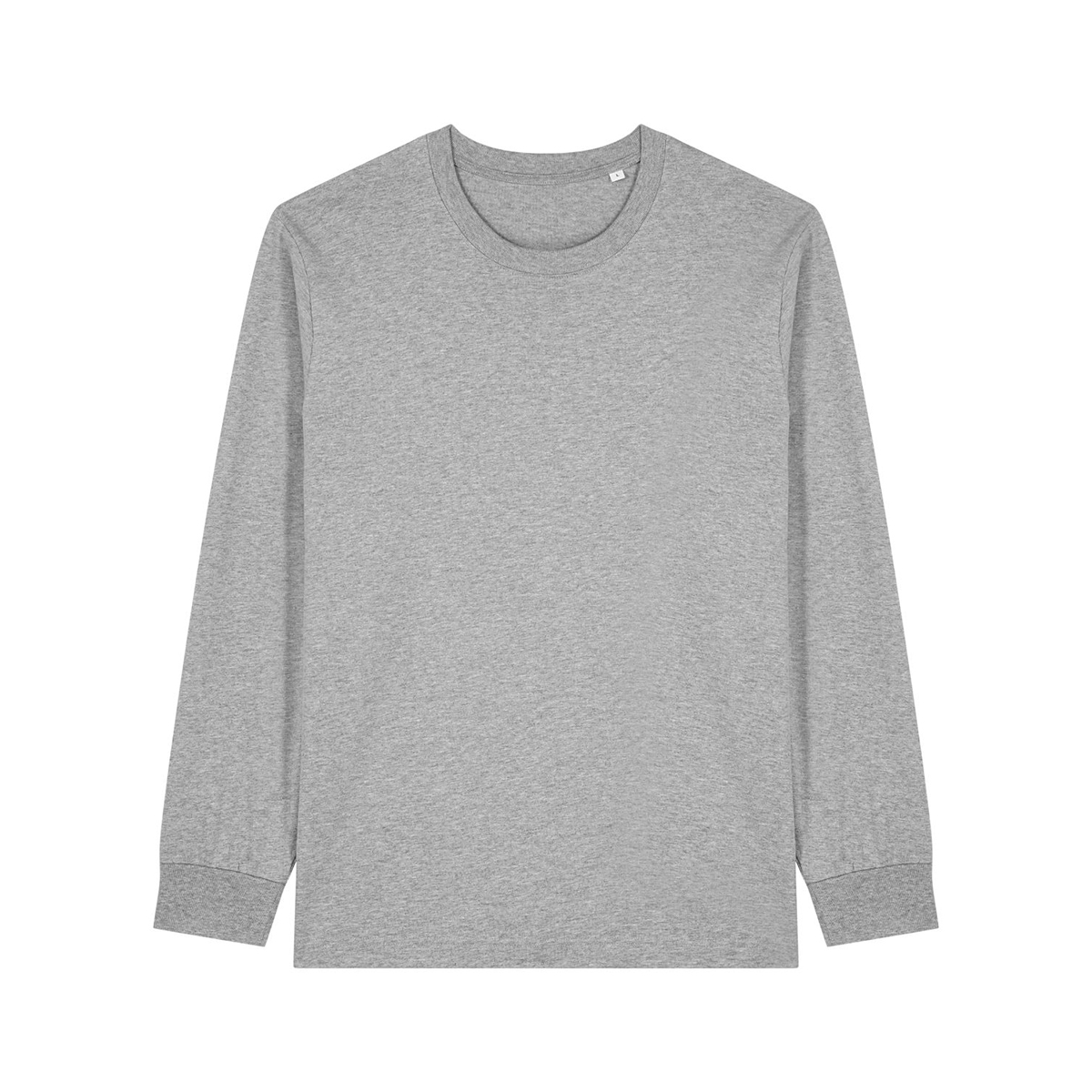 StanleyStella-Freestyler-long-sleeve-T-shirt-240-gm-bedrukken-heather-grey