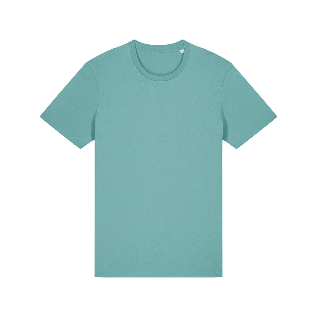StanleyStella-Crafter-T-shirt-Unisex-155-gm-bedrukken-teal-monstera