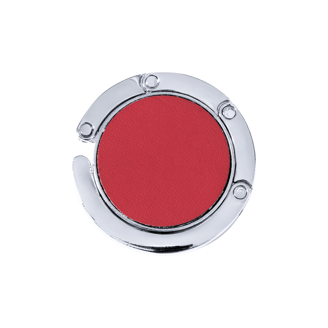Opvouwbare-tassenhanger-Metaal-bedrukken-rood
