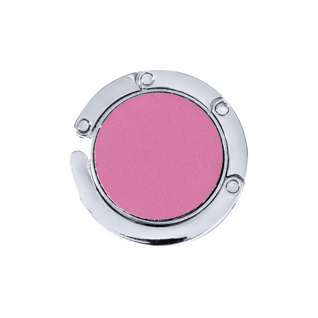 Opvouwbare-tassenhanger-Metaal-bedrukken-roze