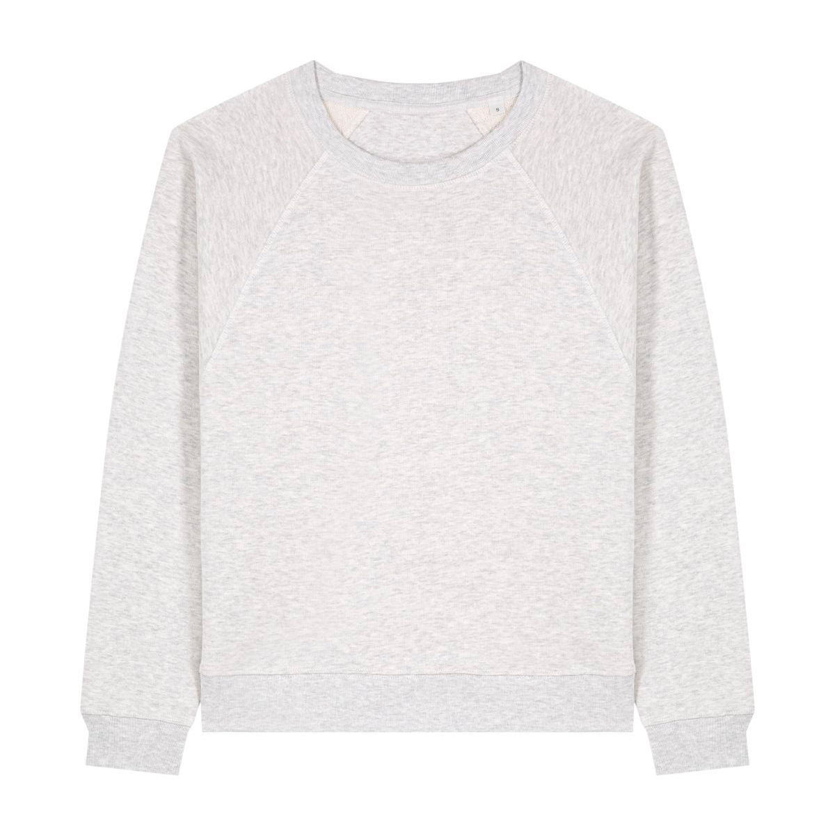 StanleyStella-Clara-dames-sweater-300-gm-bedrukken-cool-heather-grey