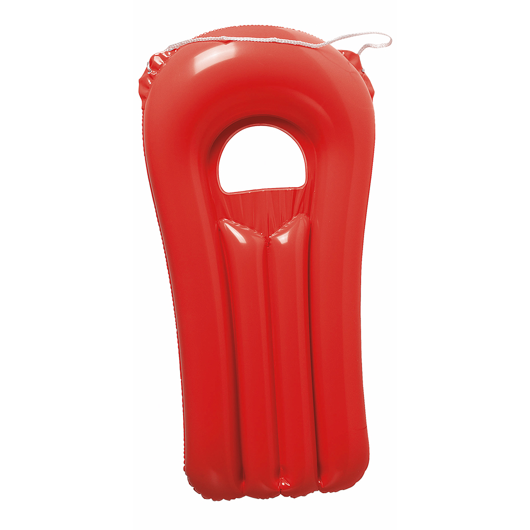 Opblaasbaar-kussen-met-transparant-venster-PVC-bedrukken-rood