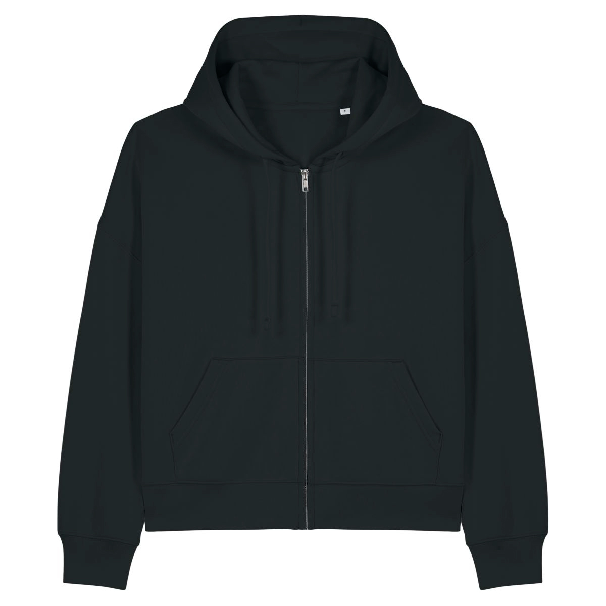 StanleyStella-Ida-hoodie-met-ritssluiting-300-gm-bedrukken-black