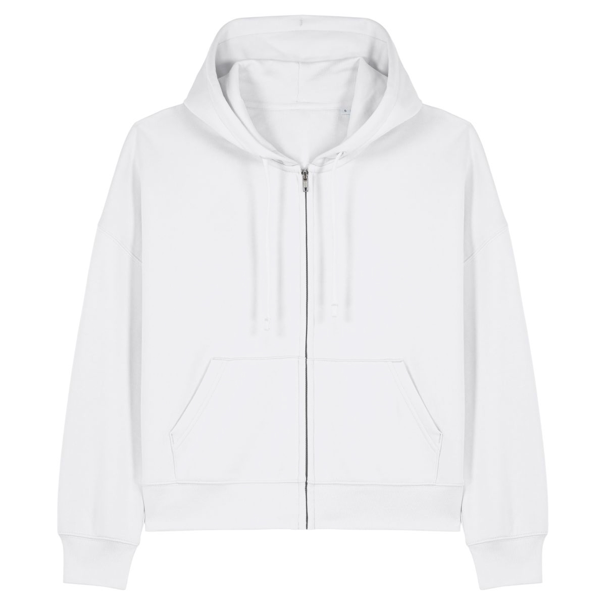 StanleyStella-Ida-hoodie-met-ritssluiting-300-gm-bedrukken-white
