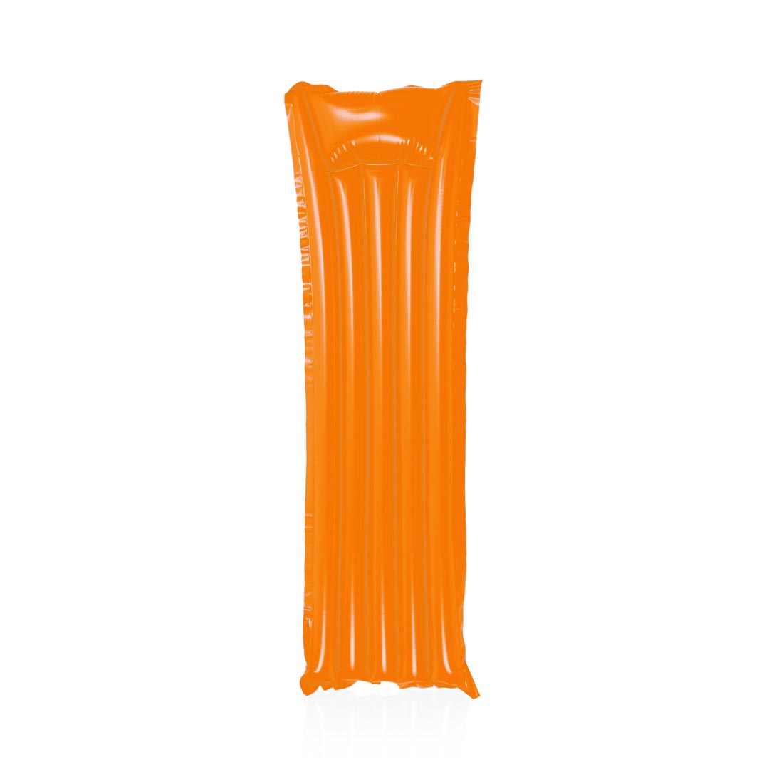 Opblaasbaar-luchtbed-180-cm-bedrukken-oranje