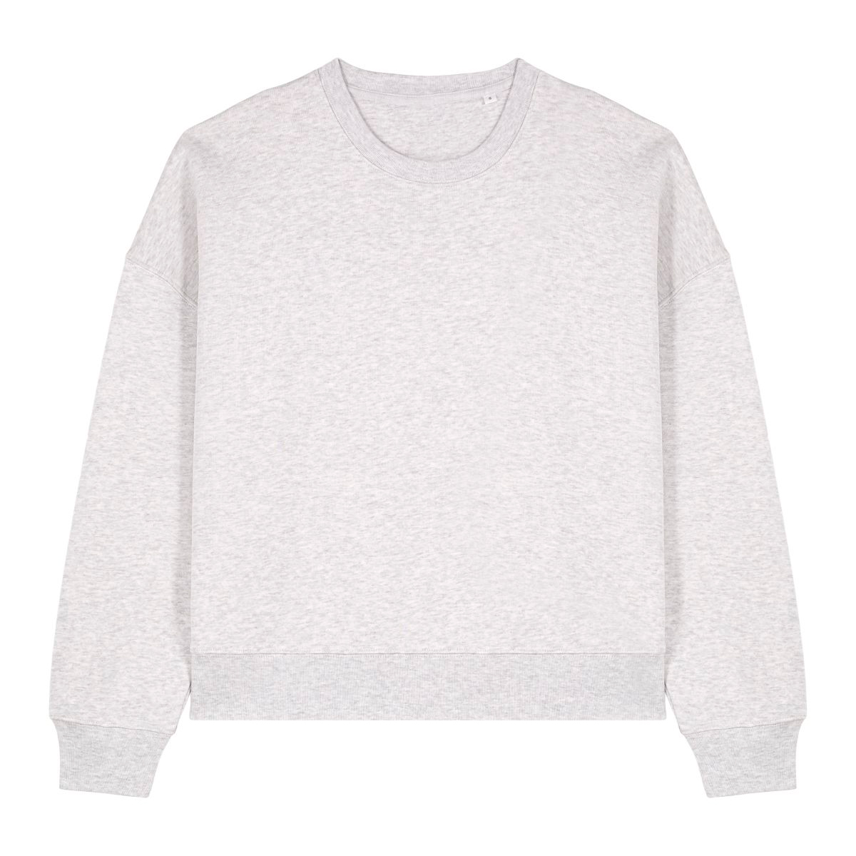 StanleyStella-Alma-dames-sweater-300-gm-bedrukken-cool-heather-grey