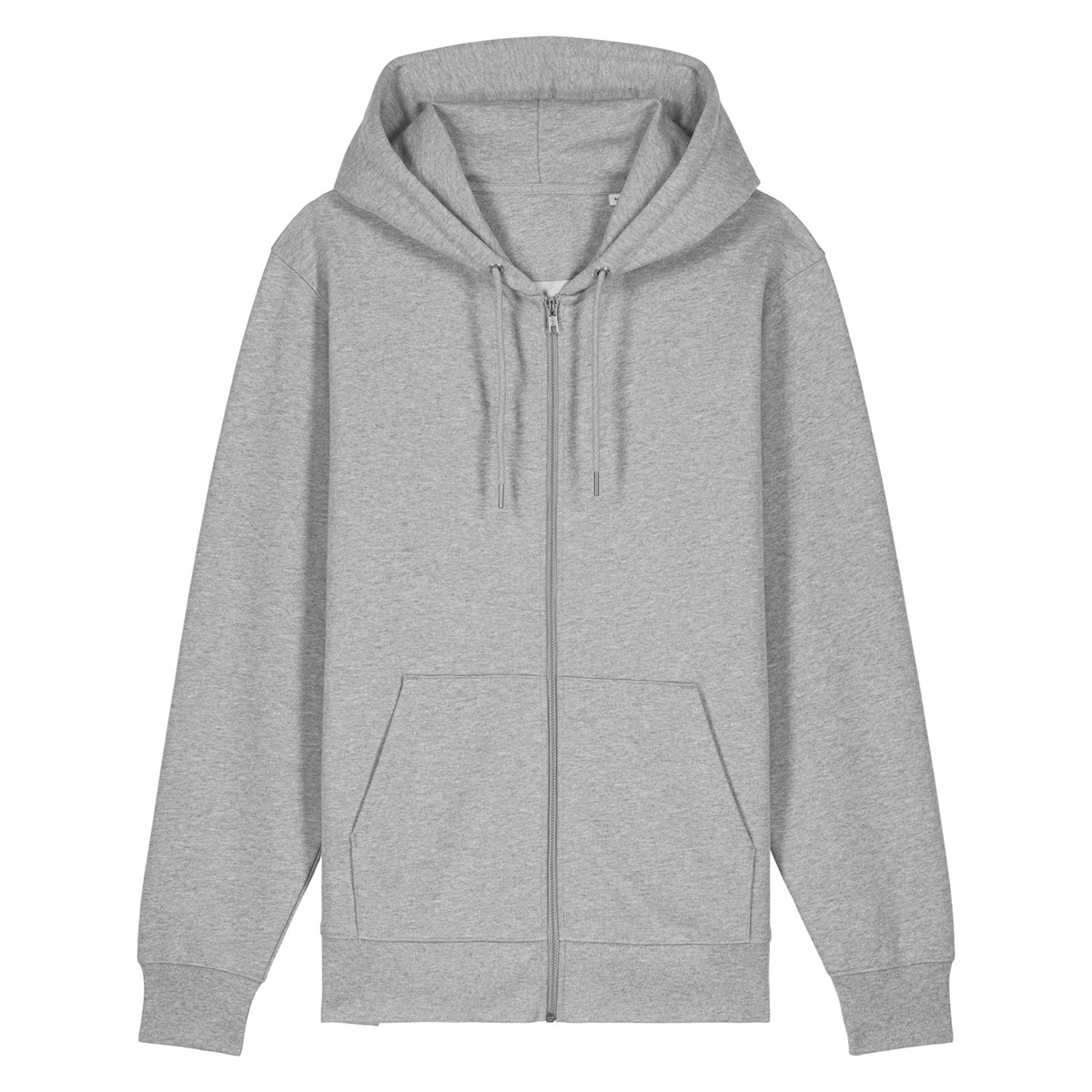 StanleyStella-Cultivator-20-hoodie-met-rits-350-gm-bedrukken-heather-grey