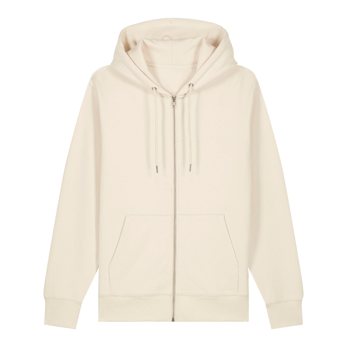 StanleyStella-Cultivator-20-hoodie-met-rits-350-gm-bedrukken-natural-raw