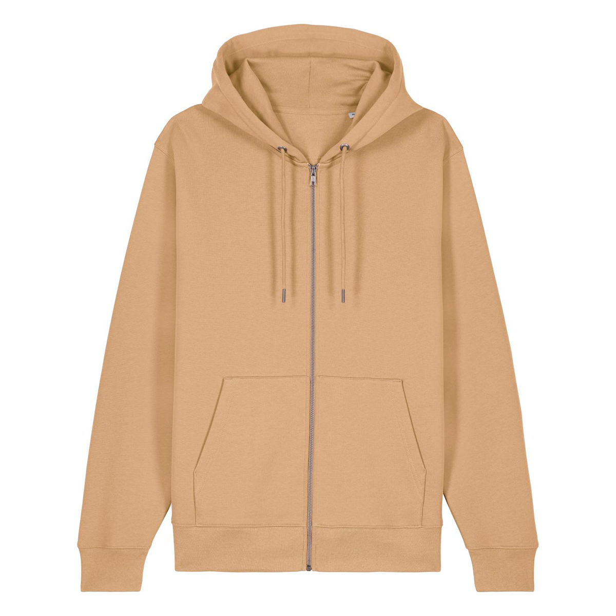 StanleyStella-Cultivator-20-hoodie-met-rits-350-gm-bedrukken-latte
