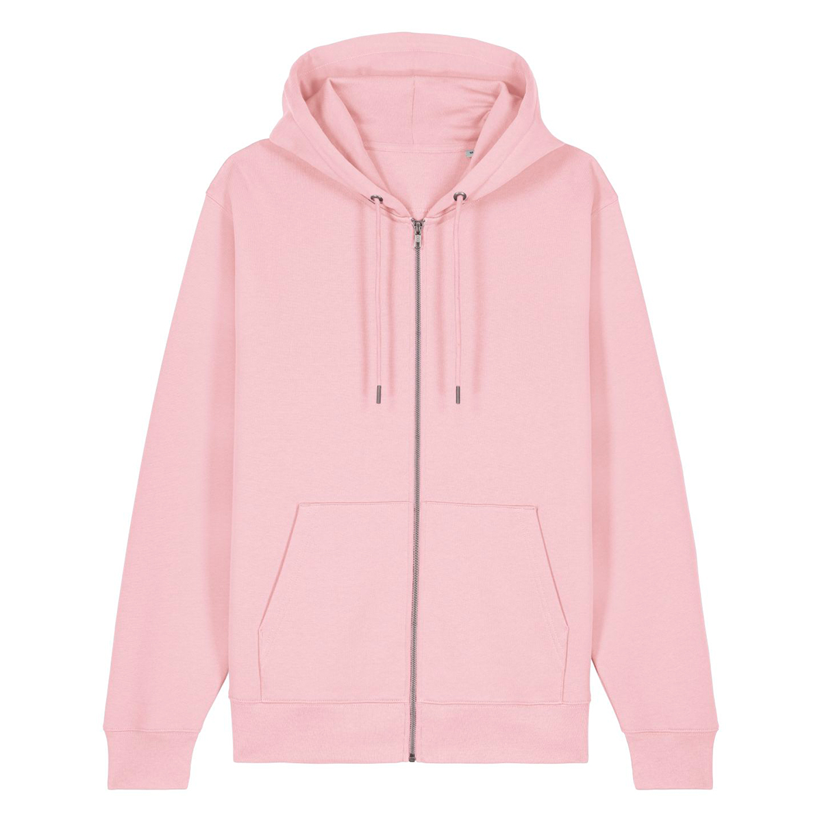 StanleyStella-Cultivator-20-hoodie-met-rits-350-gm-bedrukken-cotton-pink