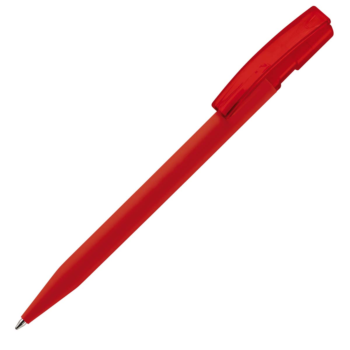 Balpen-met-soft-touch-finish-bedrukken-rood