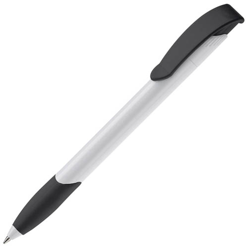 Balpen-met-rubberen-grip-ABS-bedrukken-zwart