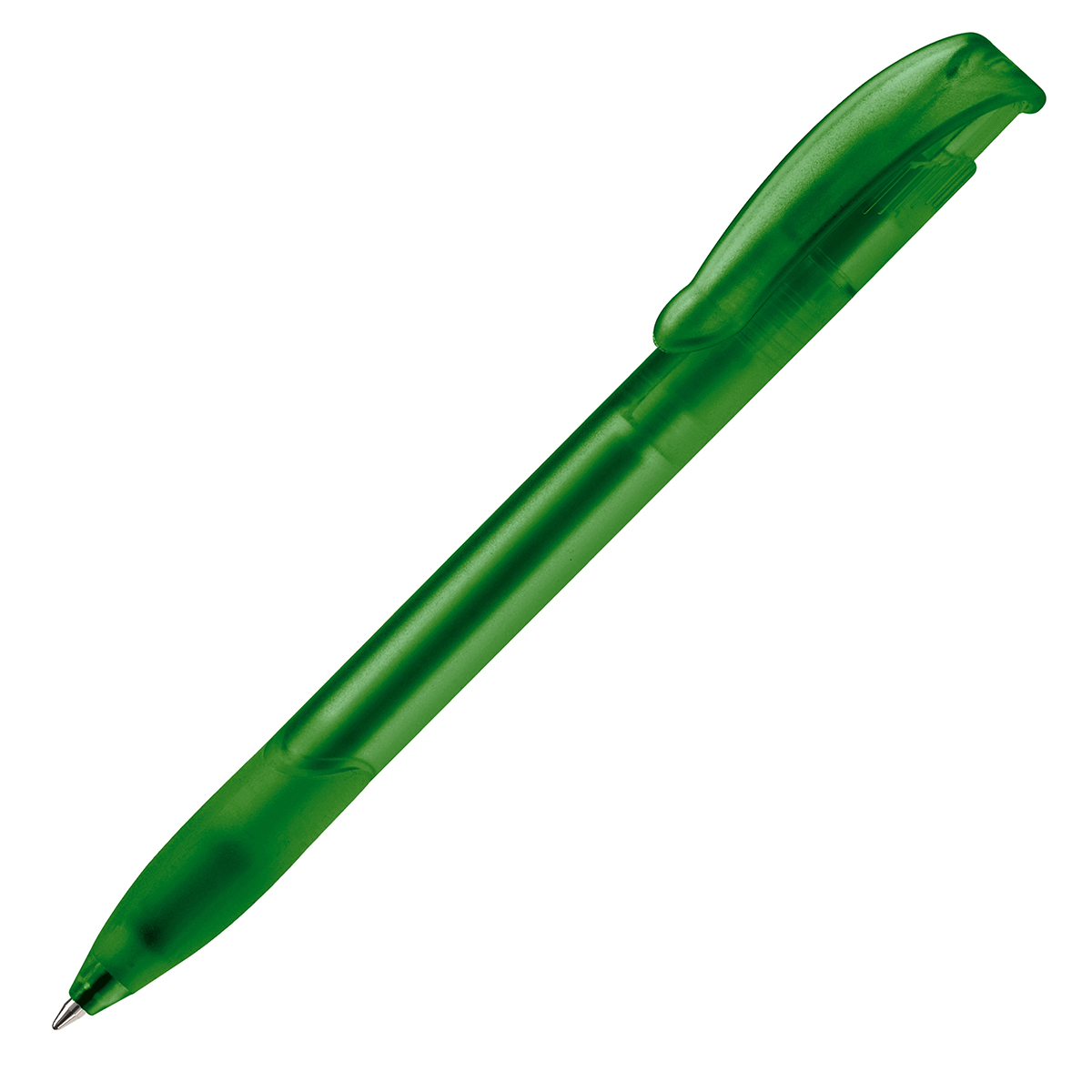 Balpen-met-matte-grip-bedrukken-groen