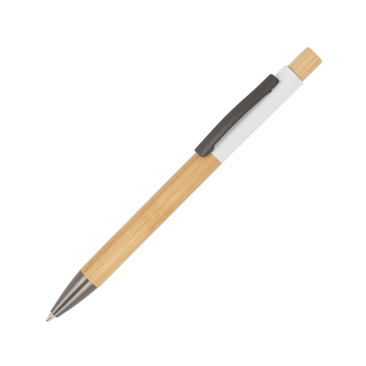 Bamboe-balpen-met-blauwe-inkt-bedrukken-wit