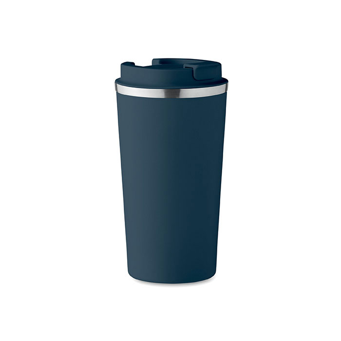 Koffiebeker-to-go-Dubbelwandig-510-ml-bedrukken-donkerblauw