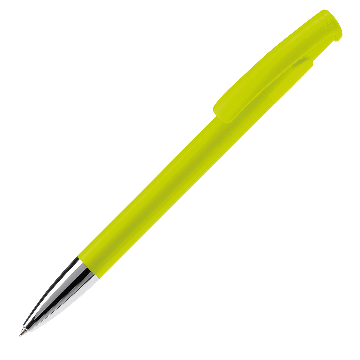 Balpen-met-metalen-tip-bedrukken-lichtgroen