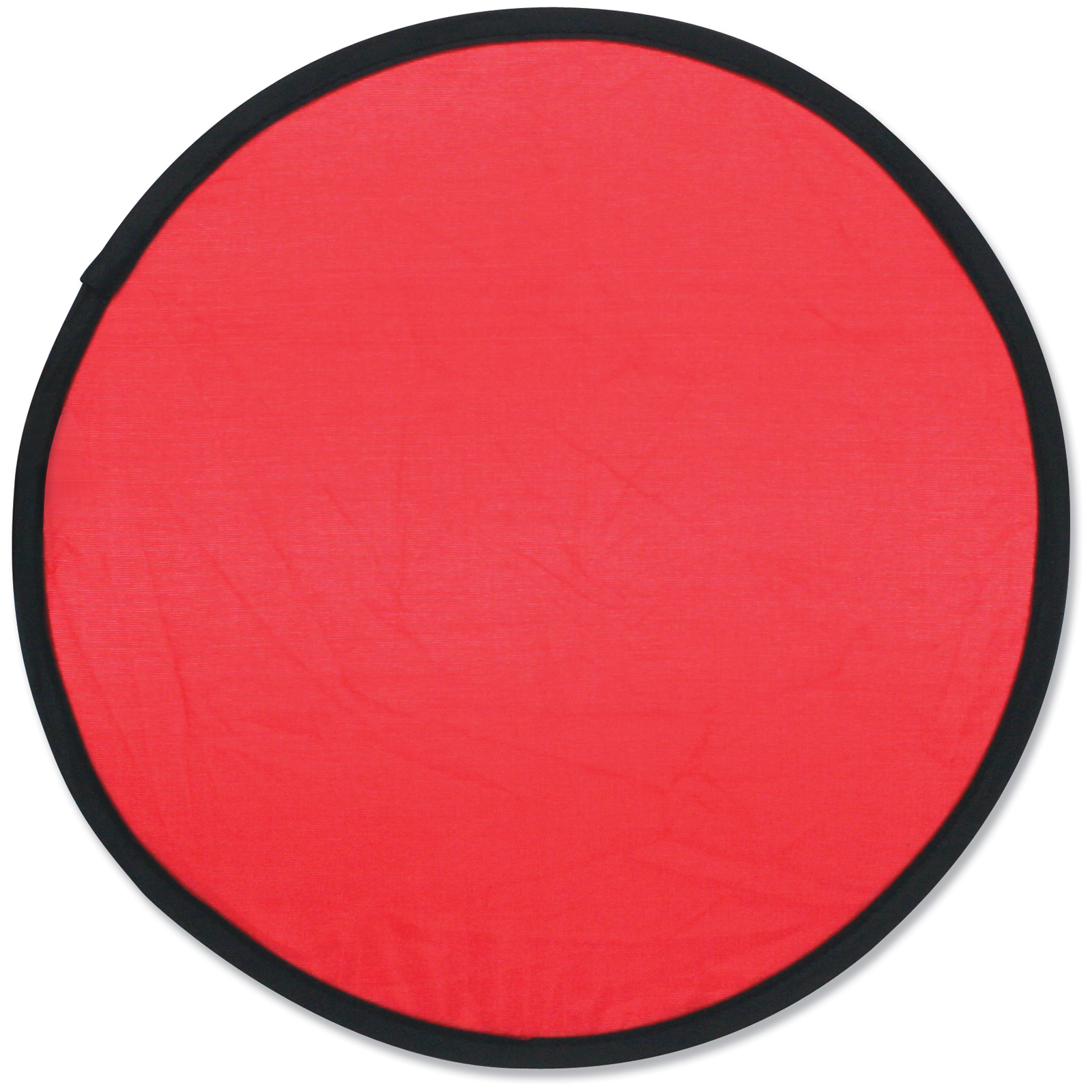 Frisbee-opvouwbaar-25-cm-Met-opberghoesje-Nylon-bedrukken-rood
