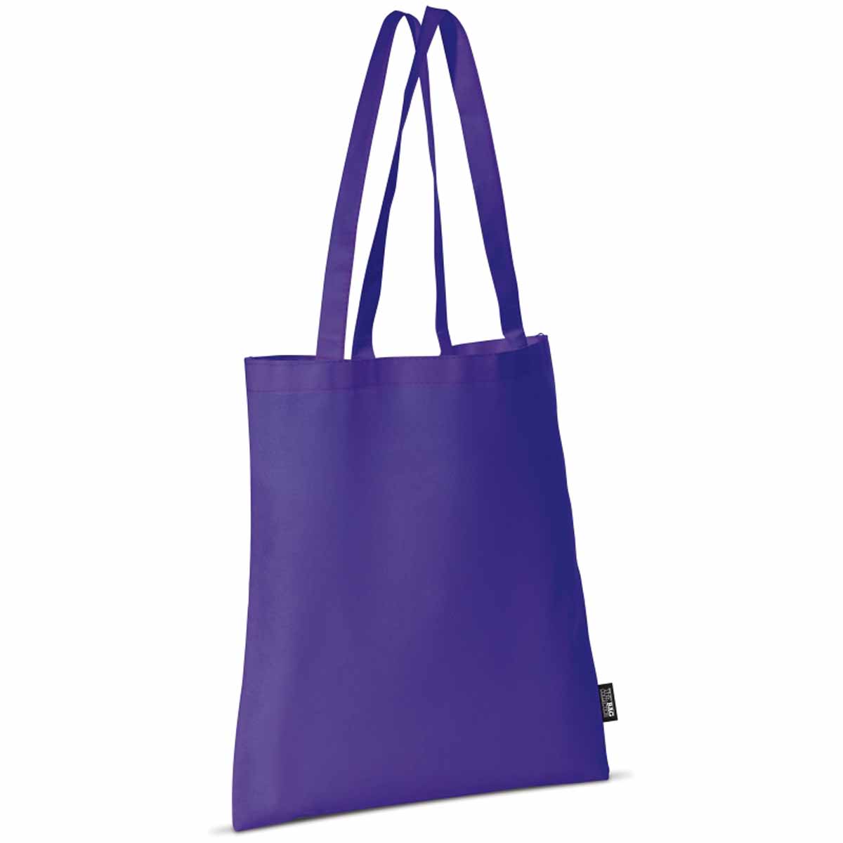 Schoudertas-non-woven-38-x-42-cm-75-gm-bedrukken-paars