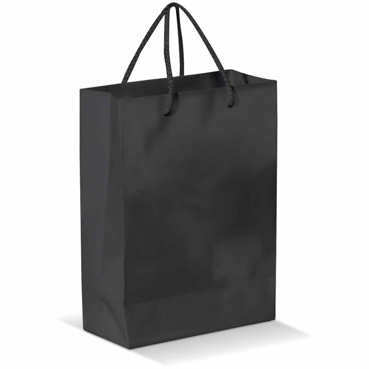 Papieren-tas-A5-Glossy-200-gm-bedrukken-zwart