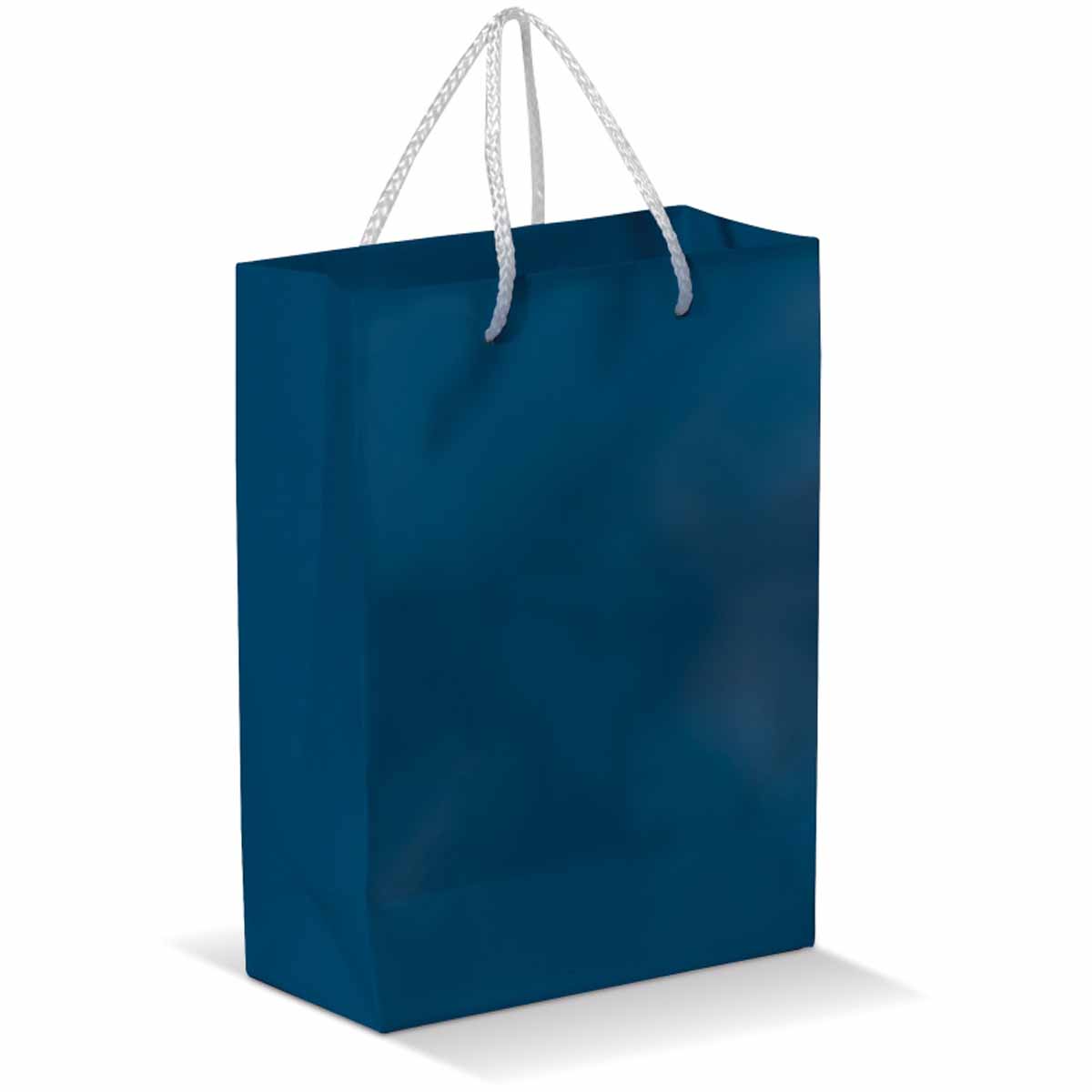 Papieren-tas-A5-Glossy-200-gm-bedrukken-donkerblauw