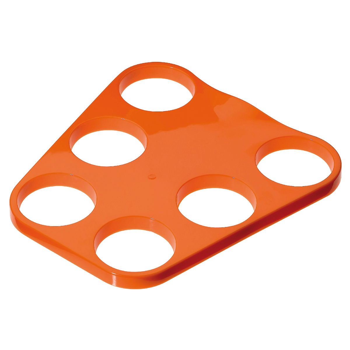 Kunststof-dienblad-voor-6-bekers-bedrukken-oranje