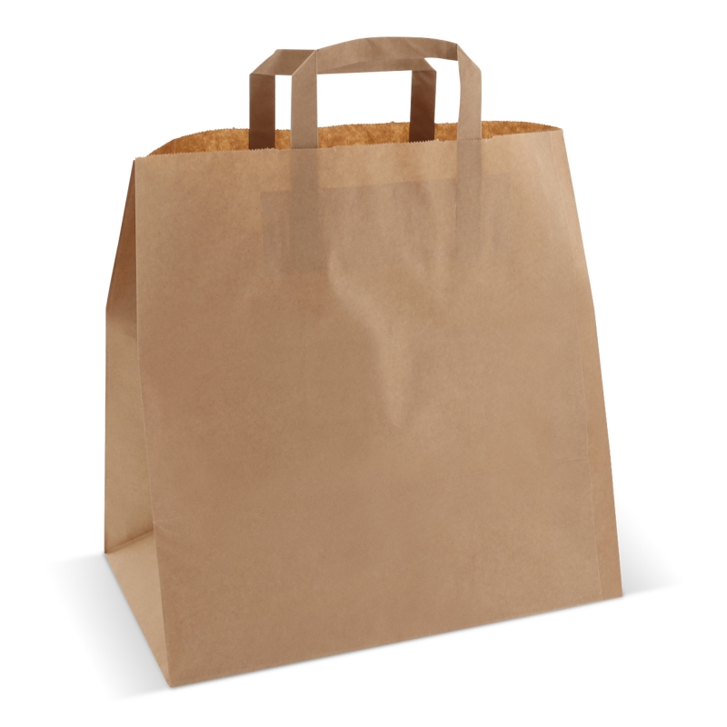Papieren-tas-32-x-33-cm-70-gm-bedrukken-bruin