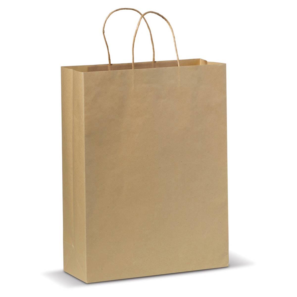 Papieren-tas-30-x-40-cm-Mat-bedrukken-bruin