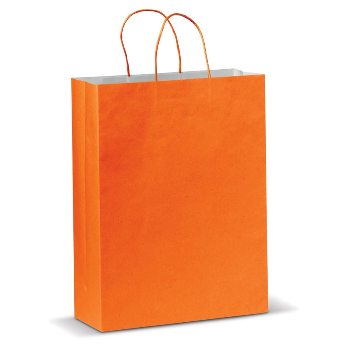 Papieren-tas-30-x-40-cm-Mat-bedrukken-oranje