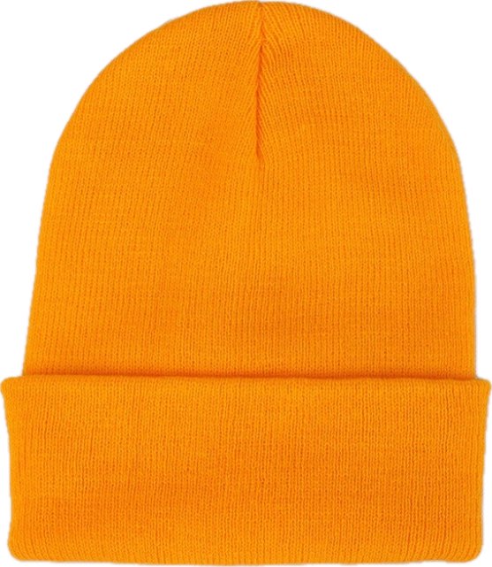 Muts-met-geweven-patch-bedrukken-oranje