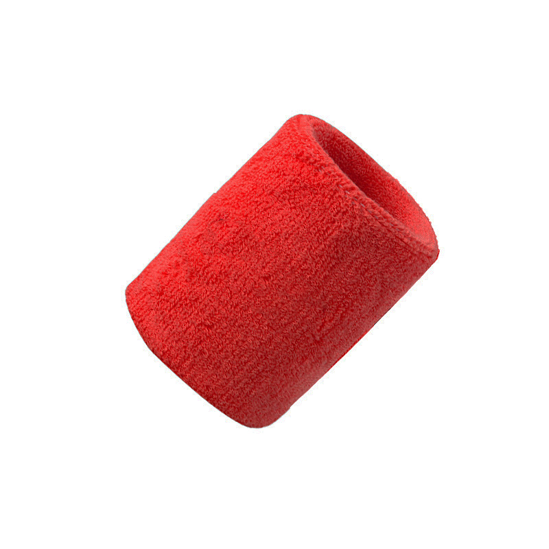 Zweetbandje-katoen-Met-geweven-label-bedrukken-rood