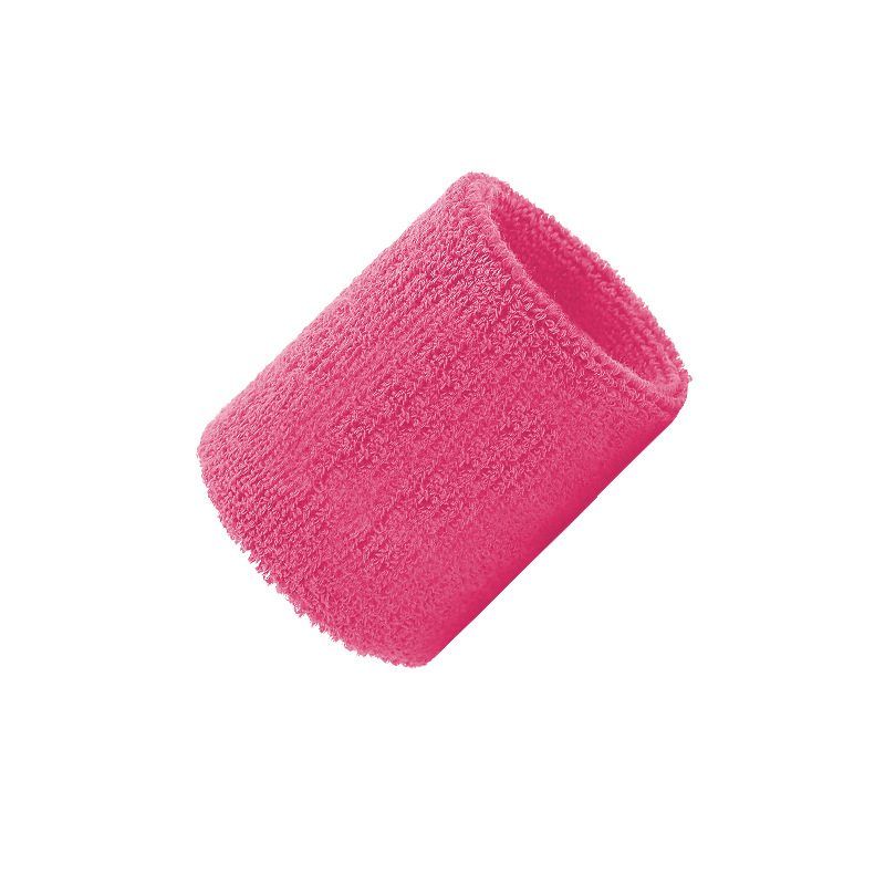 Zweetbandje-katoen-Met-geweven-label-bedrukken-roze