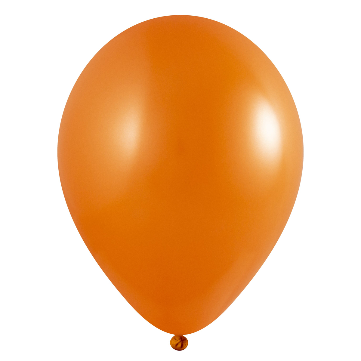 Medium-ballonnen-33-cm-Metallic-kleuren-bedrukken-oranje
