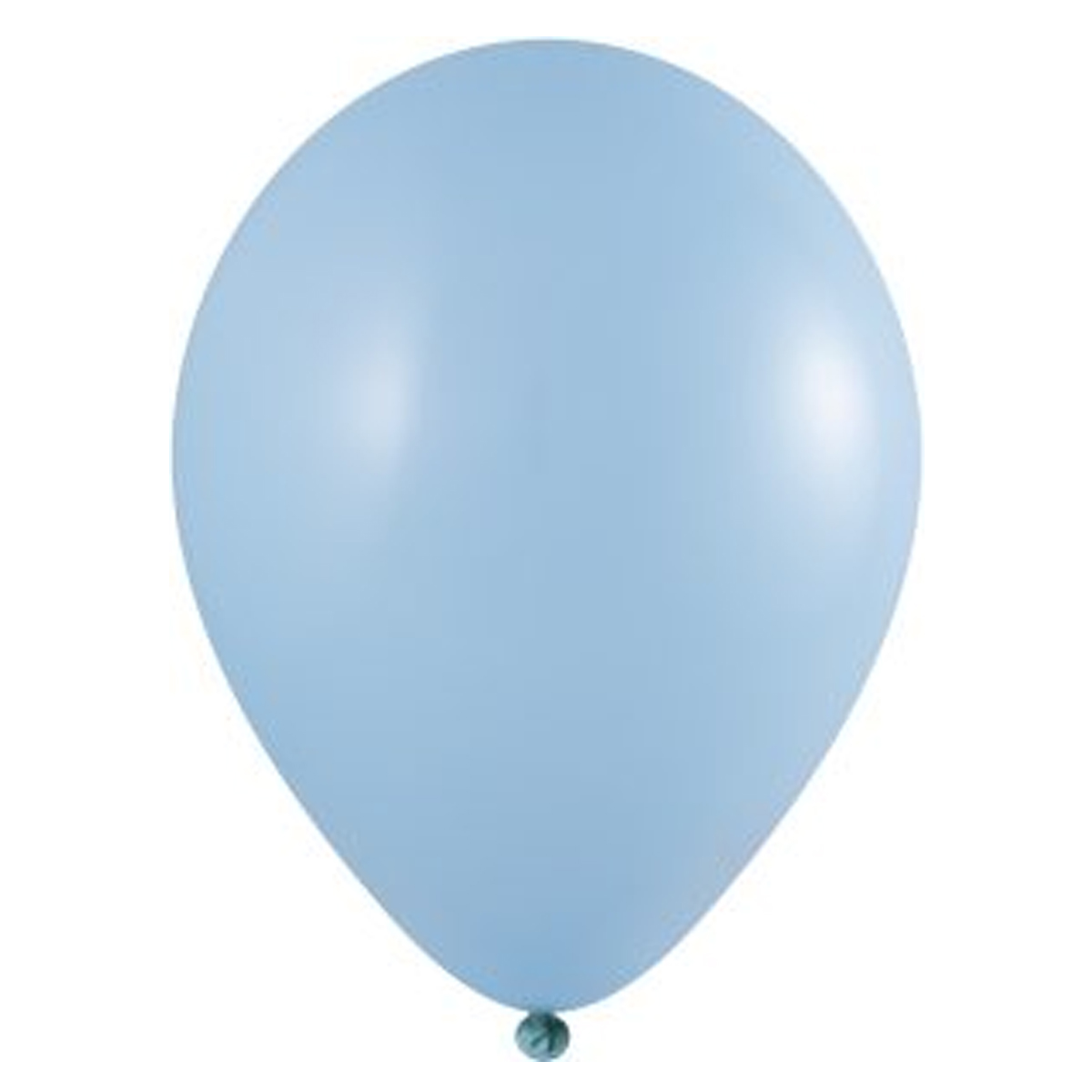 Medium-ballonnen-33-cm-Pastel-kleuren-bedrukken-lichtblauw
