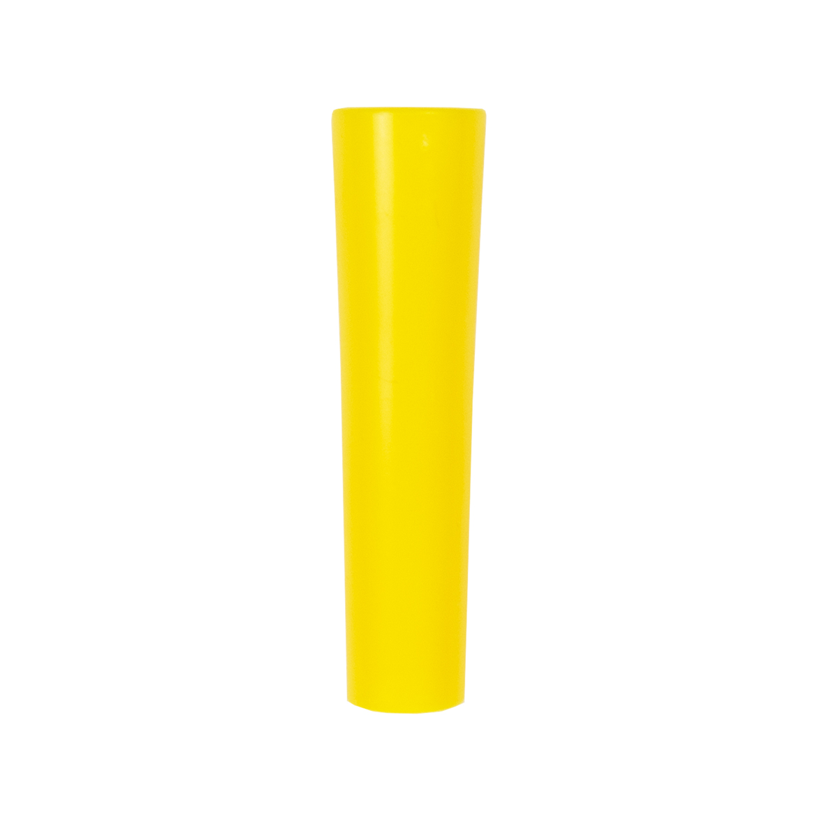 Papieren-feesttoeter-33-cm-bedrukken-geel