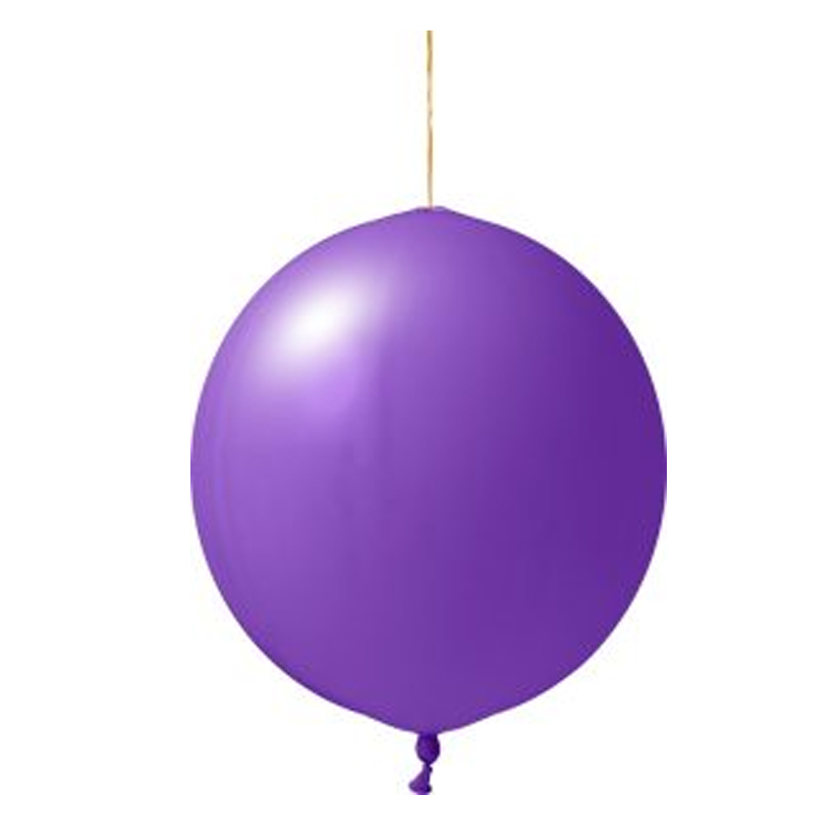 Punch-ballonnen-45-cm-Pastel-kleuren-bedrukken-paars