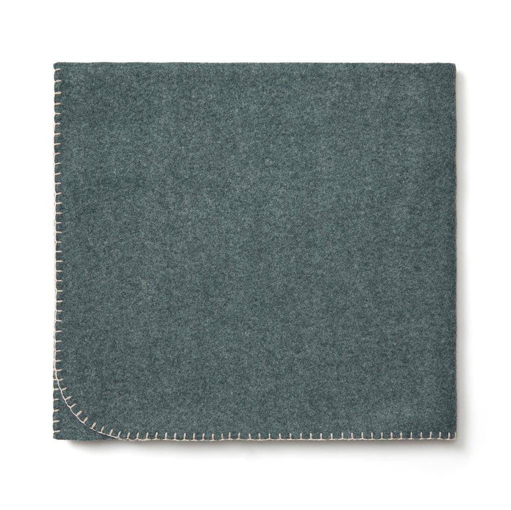 2-in-1-Fleecedeken-en-poncho-130-x-170-cm-190-gm-bedrukken-donkergroen