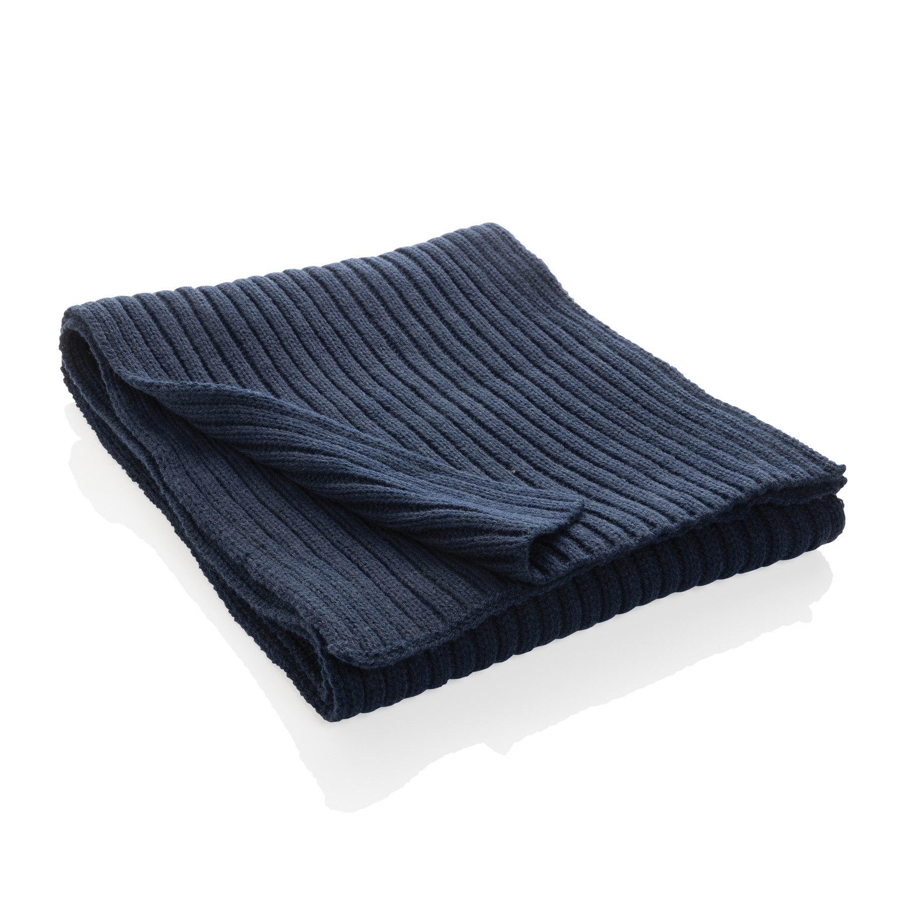 XD-collection-polylana-acryl-sjaal-180-x-25-cm-bedrukken-donkerblauw