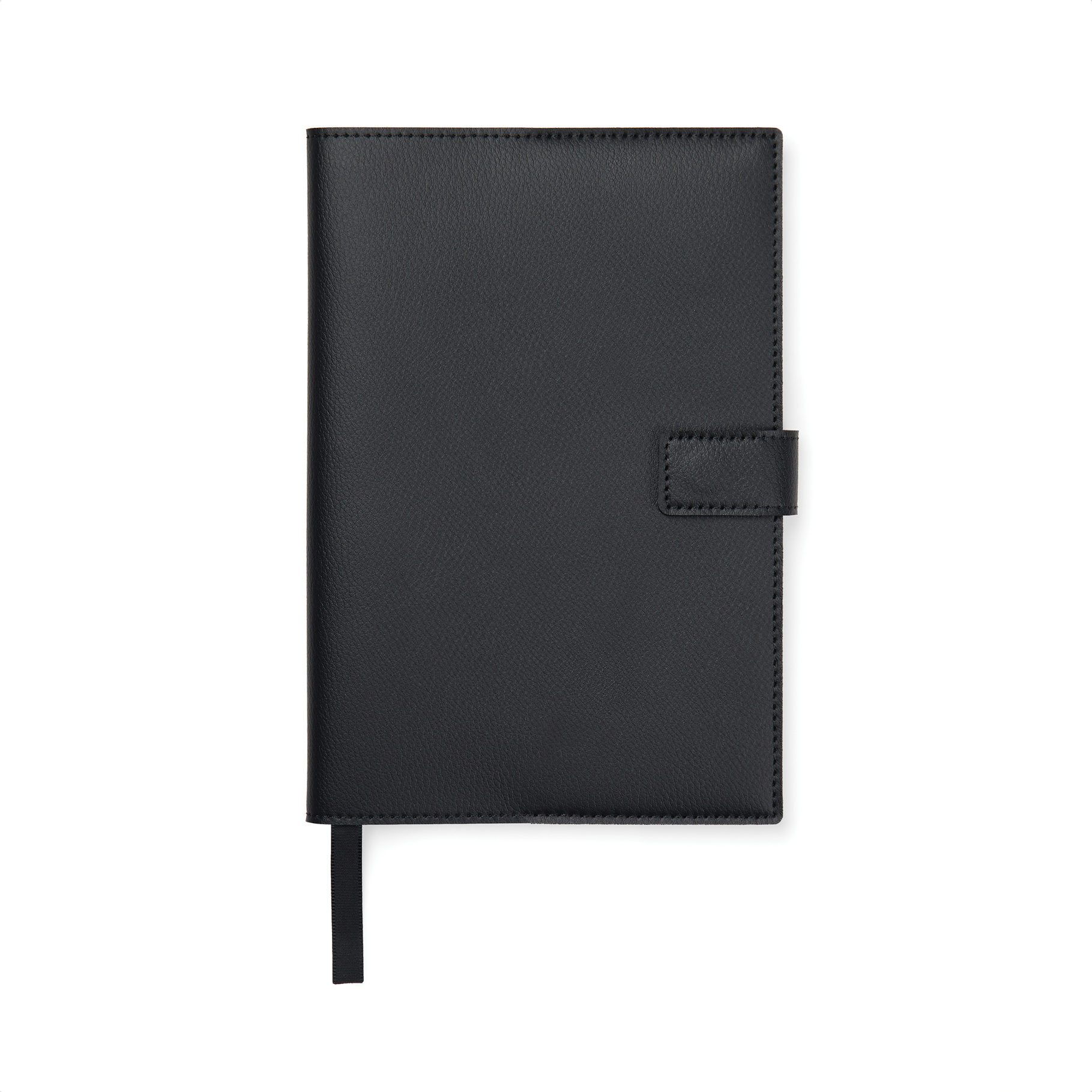 A5-softcover-notitieboek-Timo-Polyurethaan-96-vellen-bedrukken-zwart