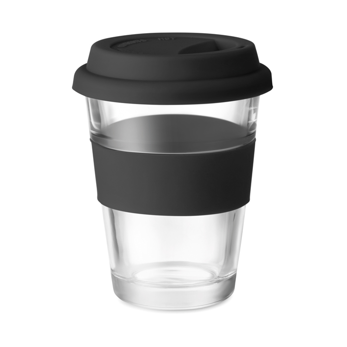 Koffiebeker-to-go-met-siliconen-deksel-350-ml-bedrukken-zwart