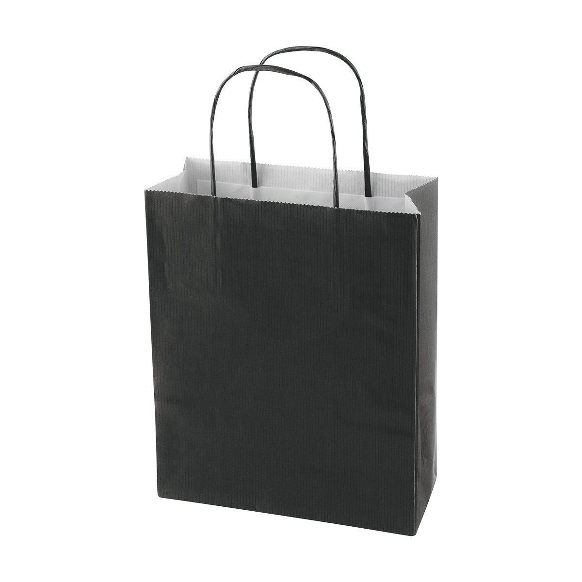 Papieren-tasje-18-x-22-cm-90-gm-bedrukken-zwart
