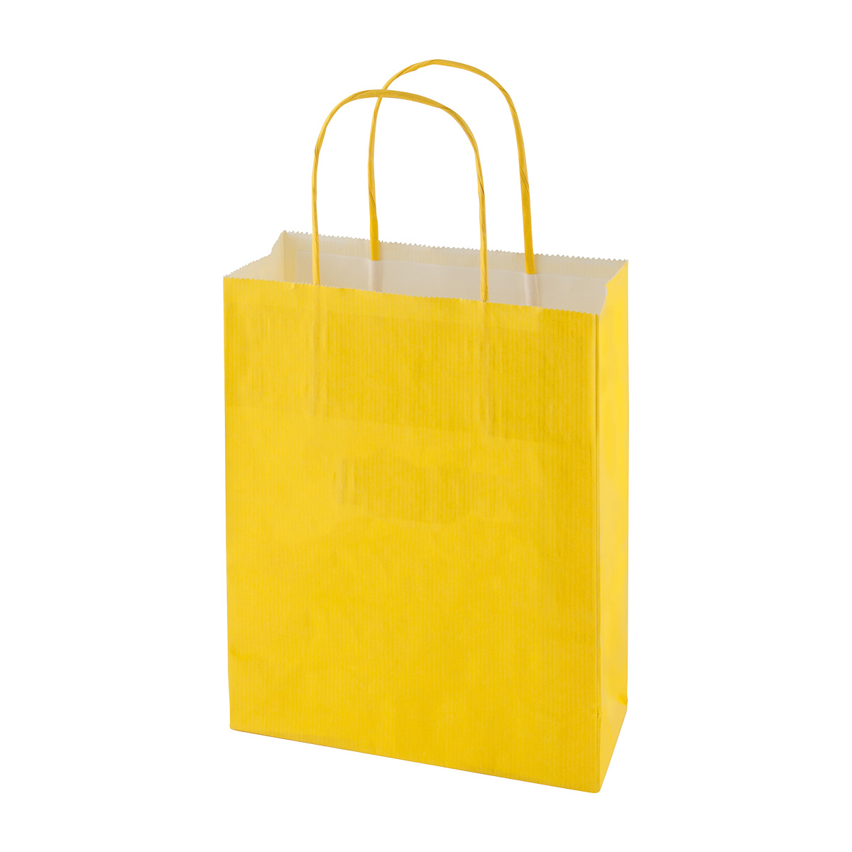 Papieren-tasje-18-x-22-cm-90-gm-bedrukken-geel