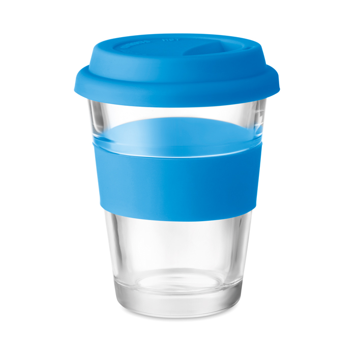 Koffiebeker-to-go-met-siliconen-deksel-350-ml-bedrukken-lichtblauw