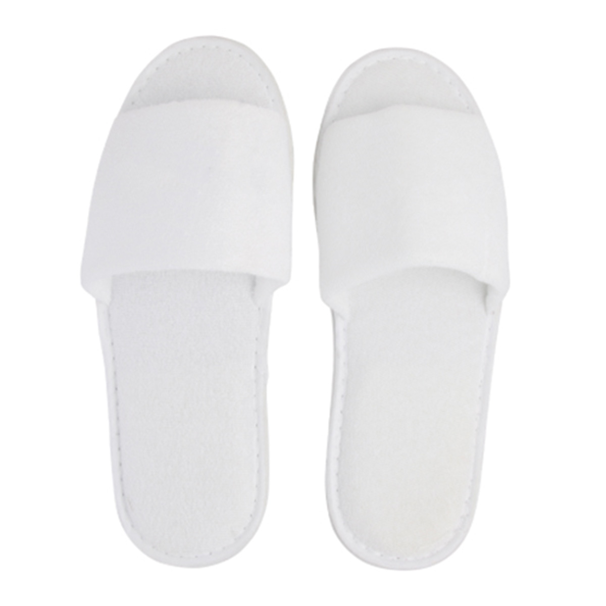One-size-badstof-hotelslippers-Velours-bedrukken-wit