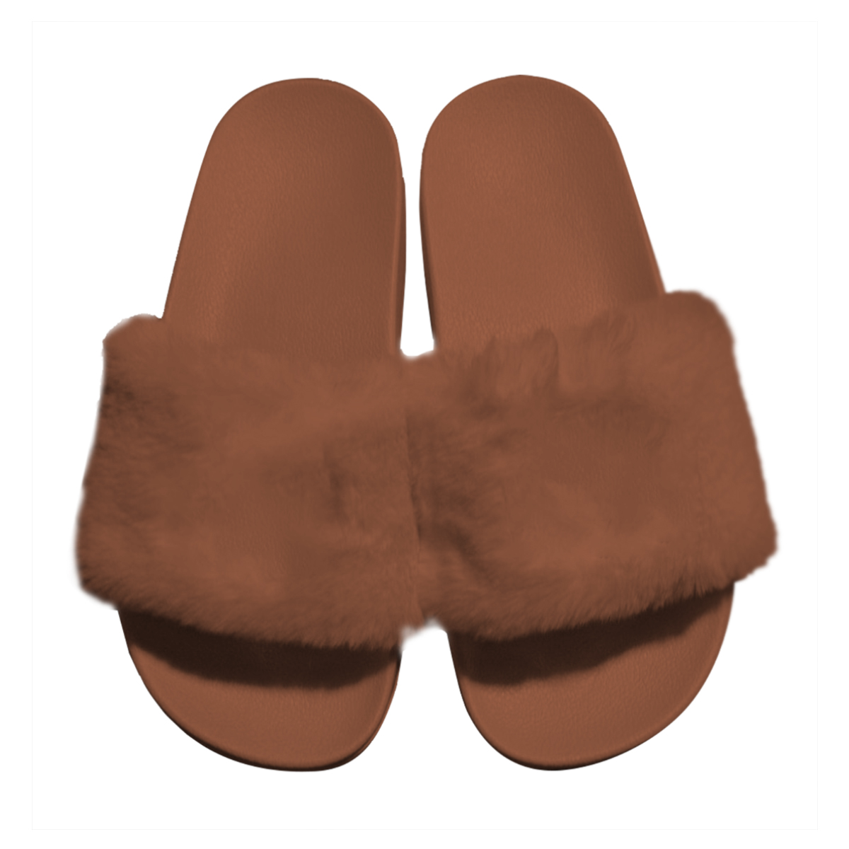 Fluffy-badslippers-Geborduurd-36-48-bedrukken-bruin