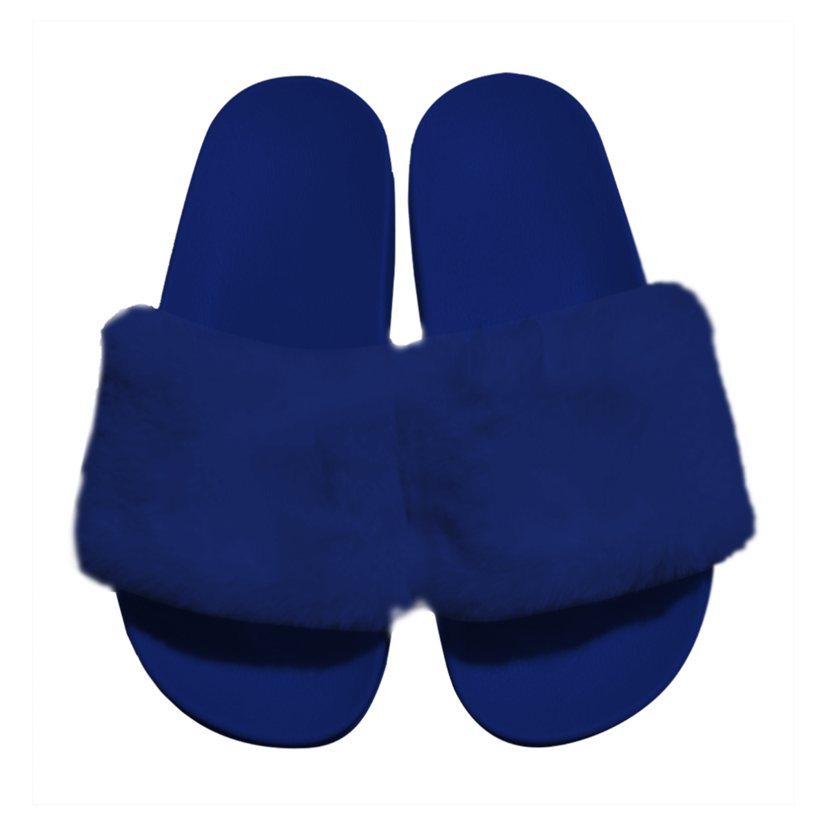 Fluffy-badslippers-Geborduurd-36-48-bedrukken-donkerblauw