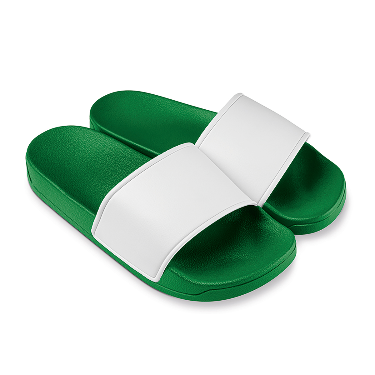 Kunststof-badslippers-Maat-36-46-bedrukken-groen