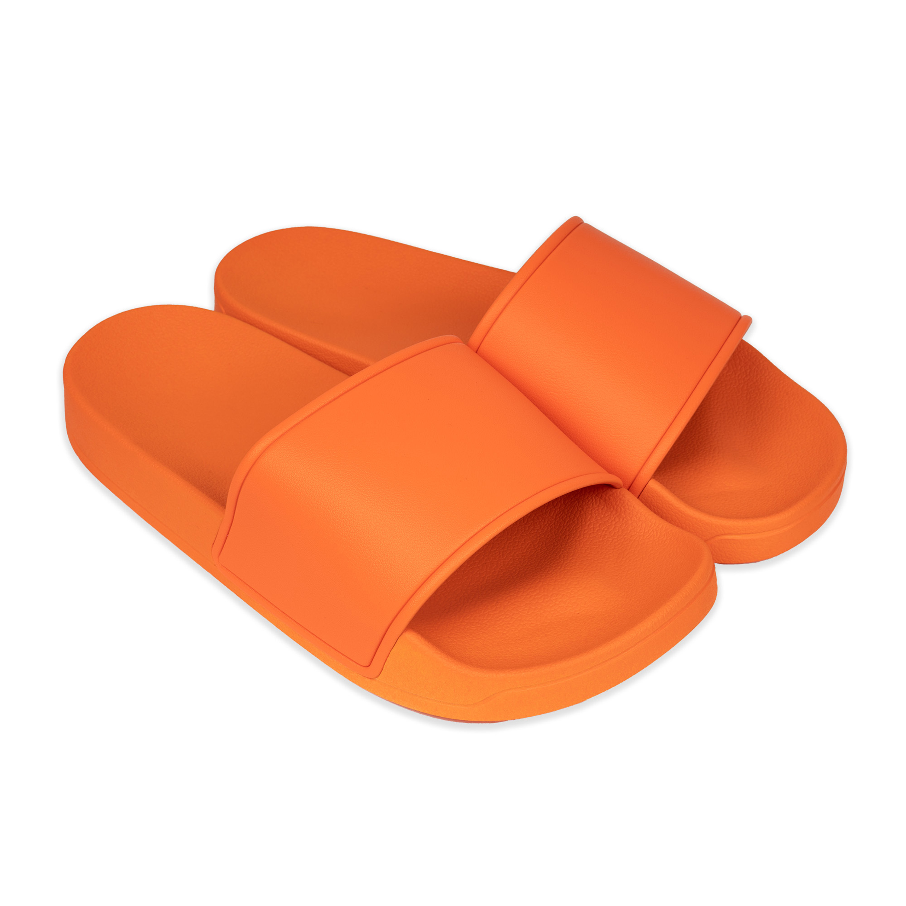 Kunststof-badslippers-Maat-36-46-bedrukken-oranje