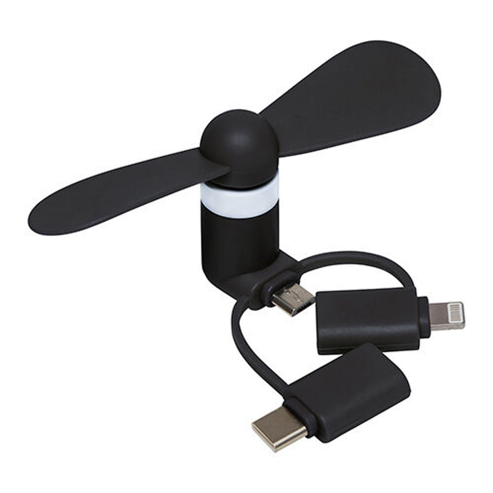 Smartphone-ventilator-3-in-1-bedrukken-zwart