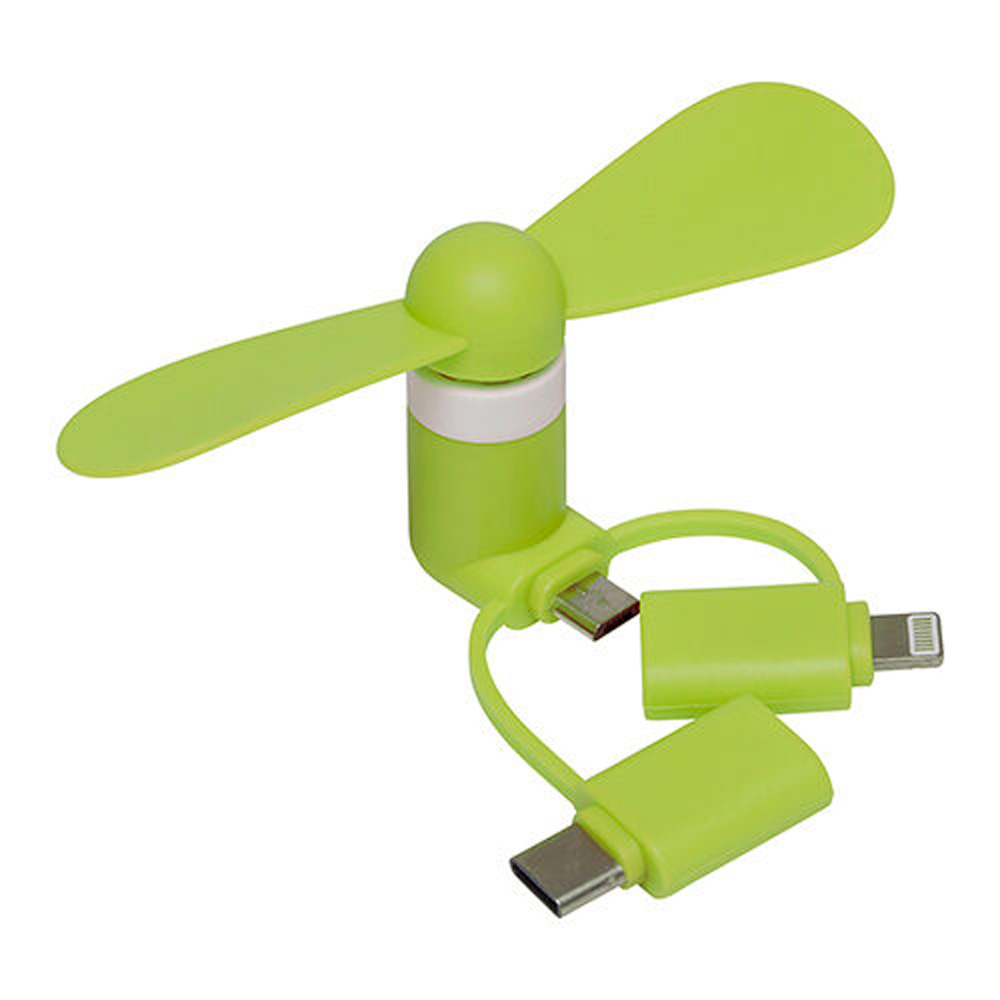 Smartphone-ventilator-3-in-1-bedrukken-groen