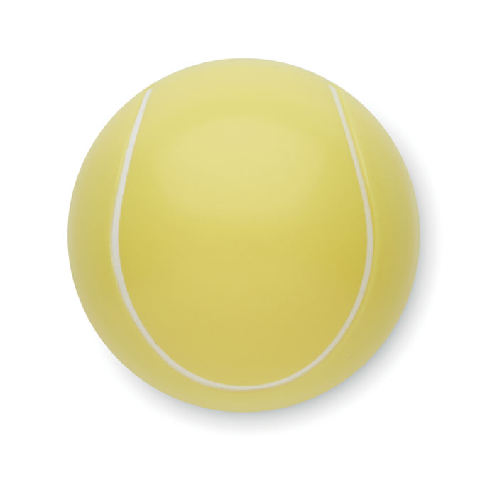 Tennisbal-lippenbalsem-met-vanillesmaak-SPF10-bedrukken-geel